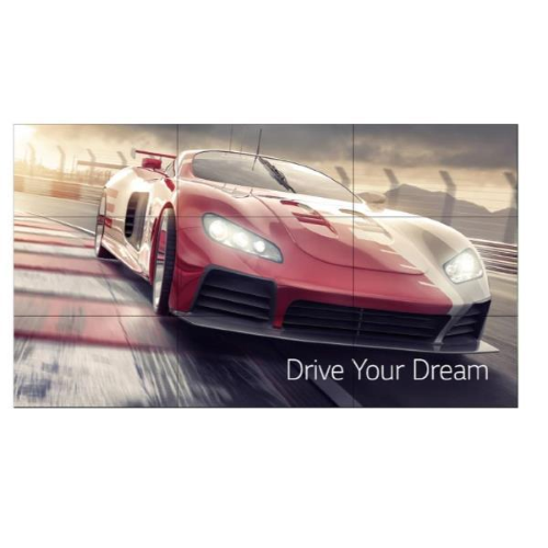 LG 55VM5J-H - 55" Categoria diagonale VM5J-H Series Display LCD retroilluminato a LED - segnaletica digitale con Integrated Pro:Idiom 1920 x 1080 - nero